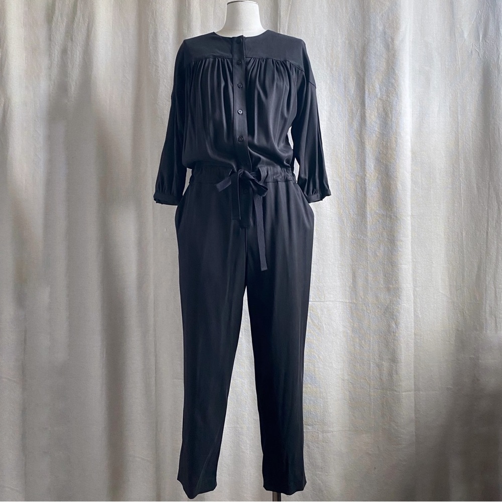 Steven Alan Black Jumpsuit sz S Made in USA
